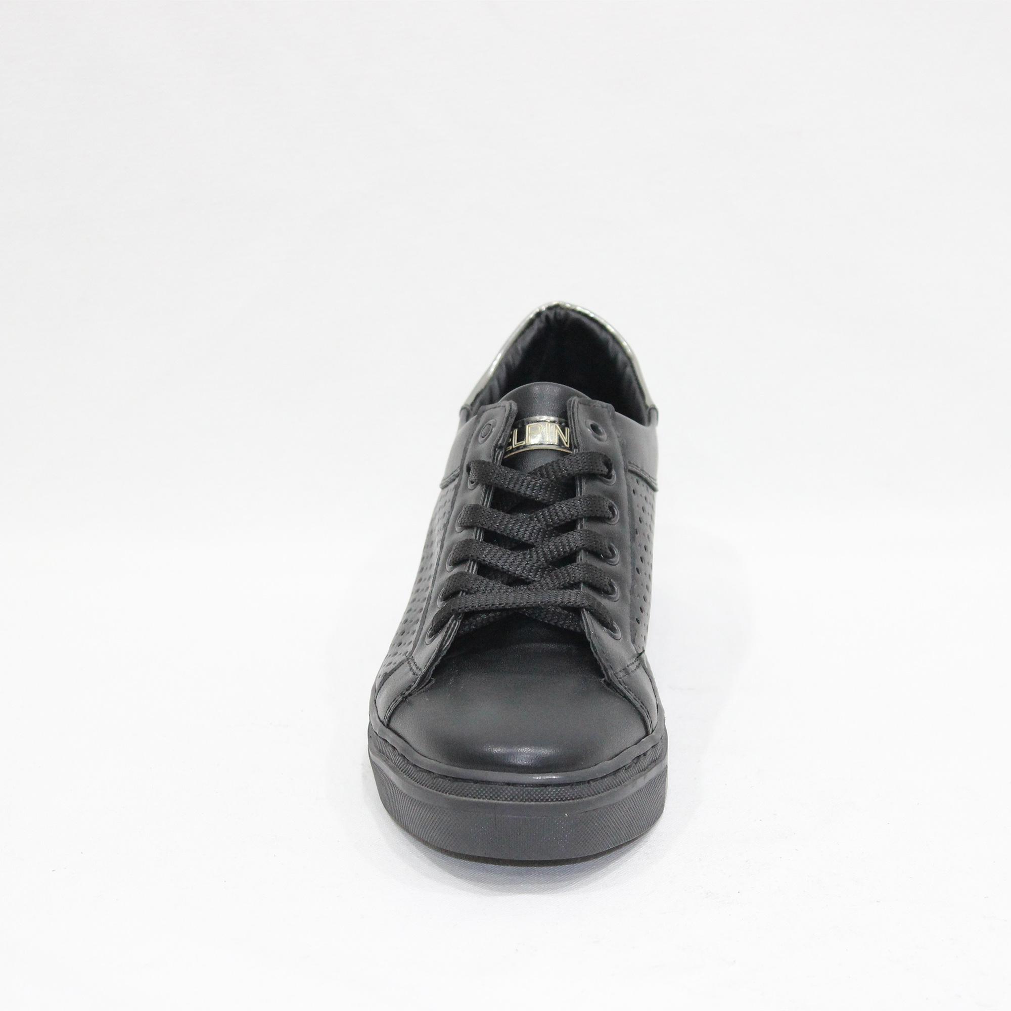 Belpino Lazerli Siyah Ayakkabı