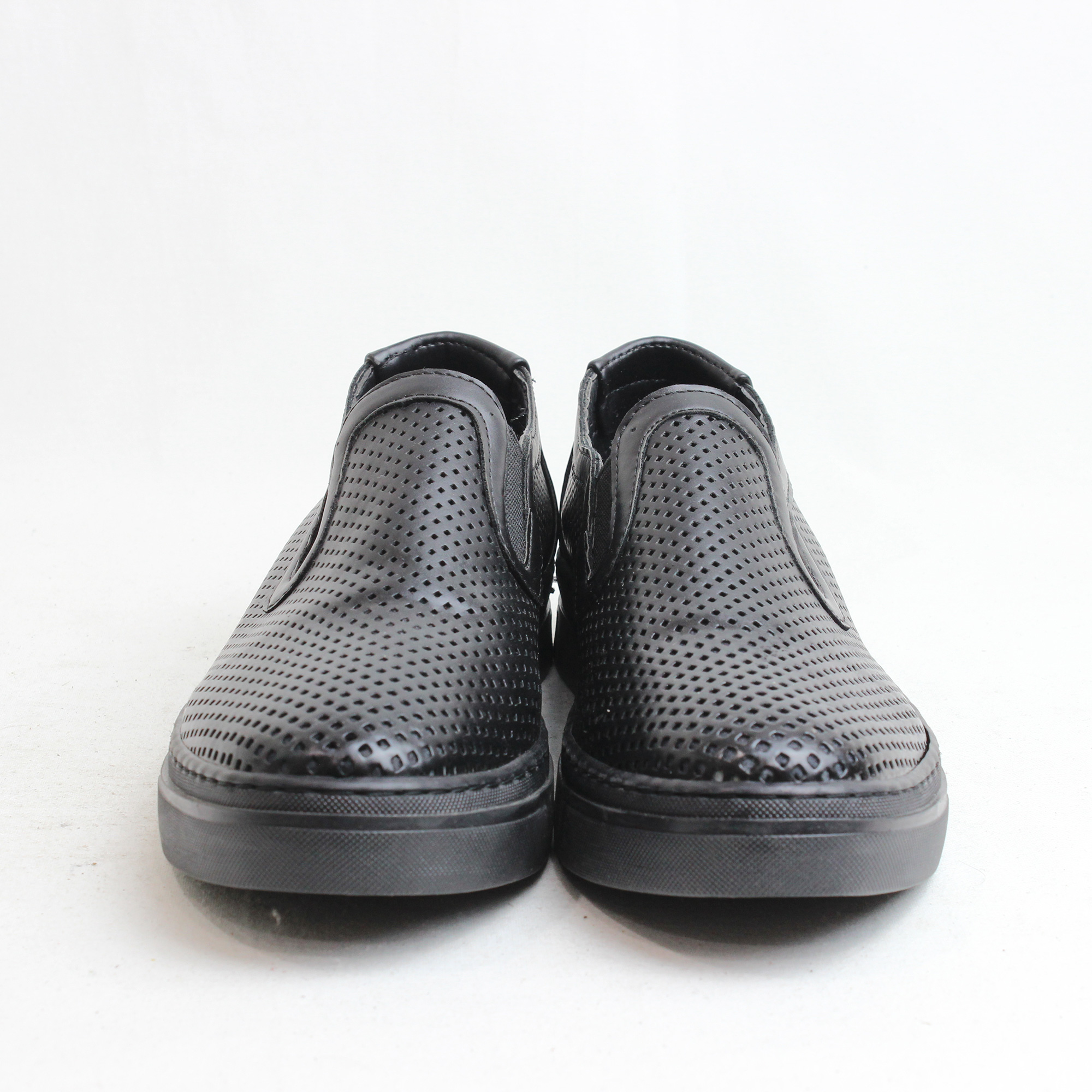 Belpino Siyah Lazerli Cilt Günlük Ayakkabı