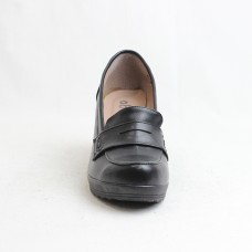 Obucca Siyah Günlük Yüksek Anne Ayakkabı