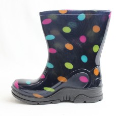 Obucca Astarsız Günlük Çocuk Yağmur Çizmesi Puanlı