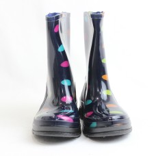 Obucca Astarsız Günlük Çocuk Yağmur Çizmesi Puanlı