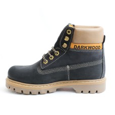 Darkwood Siyah Nubuk Deri Bot